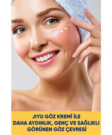 JIYU Eye Contour Cream Effective Moisturizing Care Against Wrinkles Dark Circles and Fine Lines 15 Ml. - Buy Online on GoSupps.com