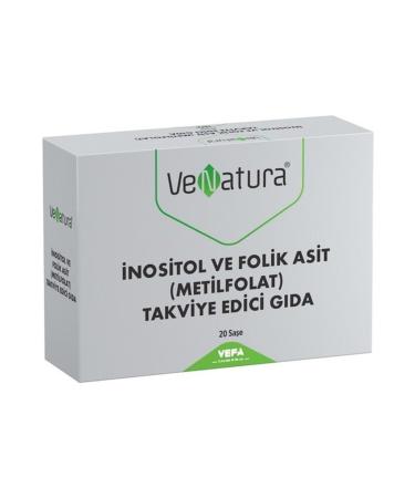 Venatura Inositol And Folic Acid (METHYLFOLATE) 20 Sachets