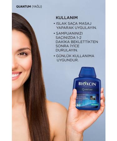 Bioxcin Quantum Shampoo Buy 3 Pay 2 For Oily Hair 3x300 Ml - Hair Loss Shampoo For Fine Hair - Buy Online on GoSupps.com