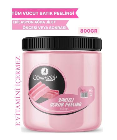 Smoothly Professional Manicure Peeling Bubble Gum Gummy Cabin Size 800gr