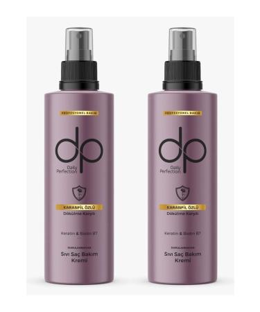DP Daily Perfection Clove Essence Leave-In Liquid Hair Conditioner 180 ml x 2 pieces