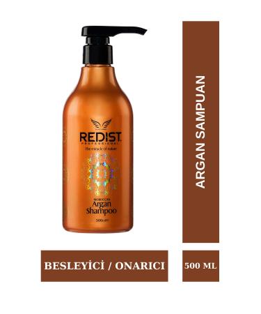 Redist Argan Oil Hair Care Shampoo for Dry and Damaged Hair 500 ml