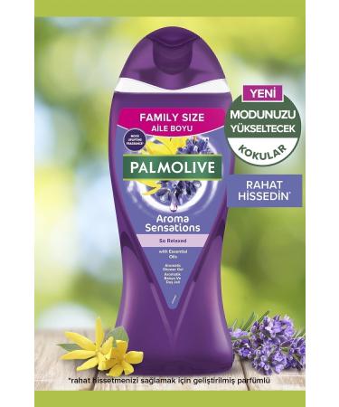 Palmolive Aroma Sensations So Relaxed Aromatic Bath and Shower Gel 750 ml - Buy Online on GoSupps.com