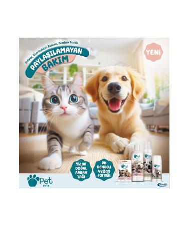 Pet Love Shampoo for Cats and Dogs Ocean 500 ml 100% Natural Argan Oil - Buy Online on GoSupps.com