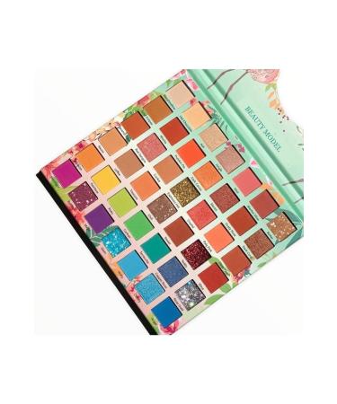 BEAUTY MODEL Flamingo Holiday 42 Li Eyeshadow Palette