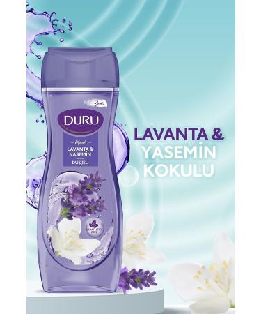 Duru Moods Lavender & Jasmine Shower Gel 4x450ml - Buy Online on GoSupps.com