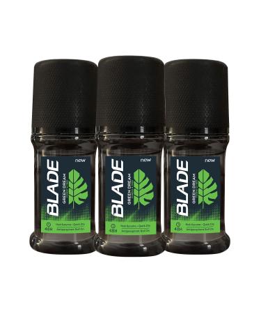 Blade Green Dream Men's Roll On 3x50 ml