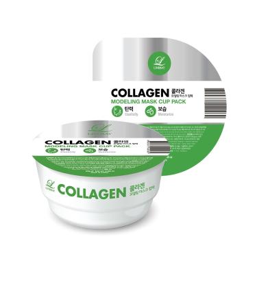 Lindsay Collagen Modeling Mask Cup Pack Collagen Face Mask (DISPOSABLE 28GR) - Buy Online on GoSupps.com