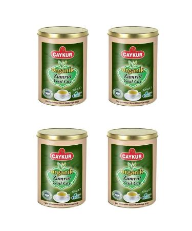 aykur Organic Emerald Green Tea 125 gr X 4 Pieces