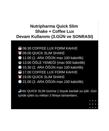 NUTRIPHARMA QUICK SLIM Weight Loss Meal Shake + Quick Slim Lux Coffee (meal powder + form coffee forx5 weight loss) - Buy Online on GoSupps.com