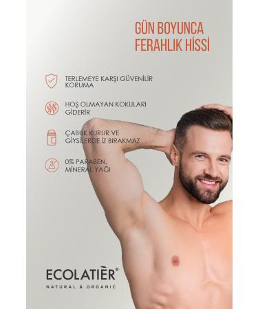 ECOLATIER Men's Roll-On Antiperspirant and Men's Hair and Body Shampoo 2-Piece Men's Care Set - Buy Online on GoSupps.com