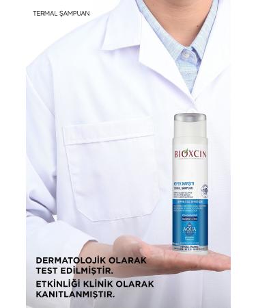 Bioxcin Aqua Thermal Anti-Dandruff Shampoo 300 ml 2 Pieces - Itching and Anti-Dandruff - Buy Online on GoSupps.com