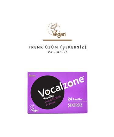 Vocalzone Blackcurrant (SUGAR FREE) 24 Pastilles