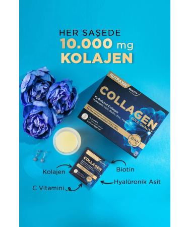 Nutraxin Collagen 30 Sachet 10 000 Mg Type 1 Type 3 Pineapple Flavored 3-pack - Buy Online on GoSupps.com