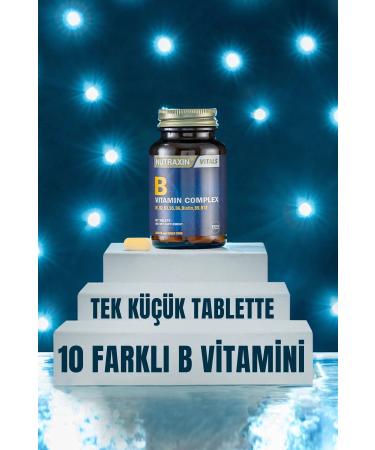 Nutraxin B Complex Vitamin 60 Tablet 5 Pack - Buy Online on GoSupps.com