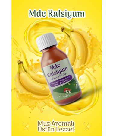MDC Calcium Magnesium Zinc Vitamin D 150 ml - Buy Online on GoSupps.com