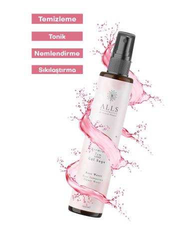 Alls Biocosmetics 0 Natural Rose Water 140 ml - Buy Online on GoSupps.com