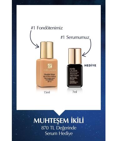 Estee Lauder Smoothing Permanent Moisturizing Foundation- SPF 10-3W1 Tawny-15ml Passi.621