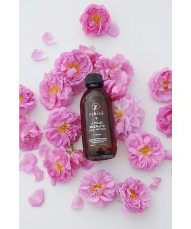 Zahika Full Rose Water (Rose Water with Rose Oil) 200 ml - Buy Online on GoSupps.com