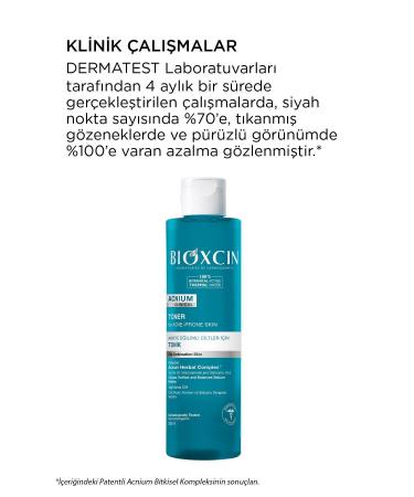 Bioxcin Acnium Tonic 200 ml Clinical Vegan For Acne Prone Skin - Buy Online on GoSupps.com