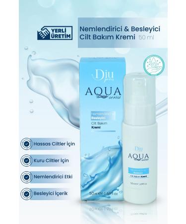 Diu Paris Aqua Moisturizing Nourishing and Repairing Skin Care Cream Lotion For Dry and Sensitive Skin 50 ml