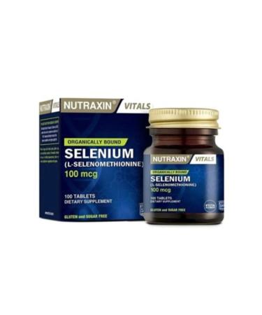 Nutraxin Selenium 100 Mcg 100 Tablets