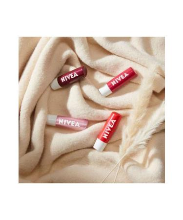 NIVEA Blackberry Lip Care Cream and Gloss 4.8 g - Buy Online on GoSupps.com