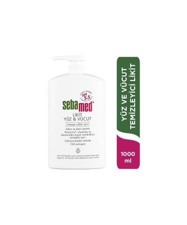 Sebamed Face and Body Cleanser Liquid 1000ML (Set of 2) - Buy Online on GoSupps.com
