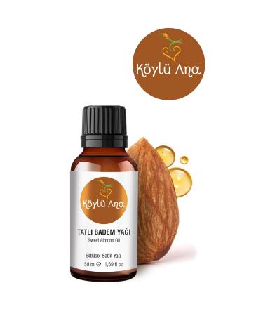 K yl Ana Sweet Almond Oil 50 ml - 0 Pure Cold Pressed Natural Moisturizer for Skin and Hair Care - Buy Online on GoSupps.com