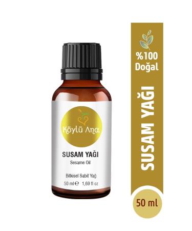 K yl Ana Sesame Oil 50 ml - 0 Pure Cold Pressed Skin Nourishing Moisturizing Massage Oil - Buy Online on GoSupps.com