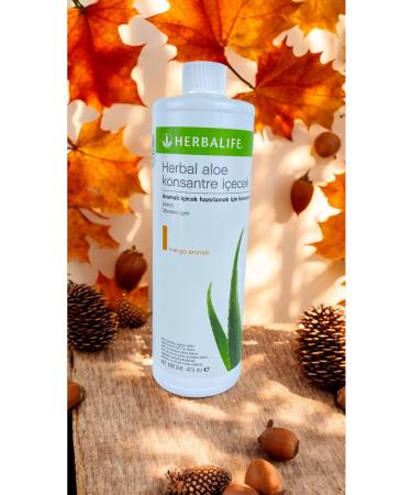 Herbalife Herbal Aloe Concentrate Drink Mango 473 ml - Buy Online on GoSupps.com