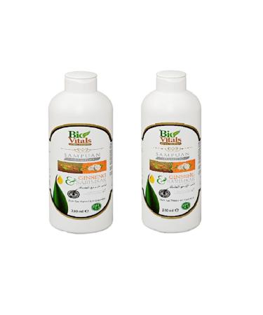 Bio Vitals 2 Pieces Ginseng and Garlic Essence Shampoo 330ml