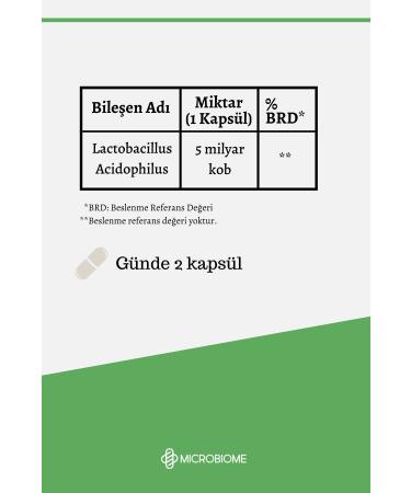 Microbiome Lactobacillus Acidophilus 30 Capsules Probiotic Probiotics - Buy Online on GoSupps.com