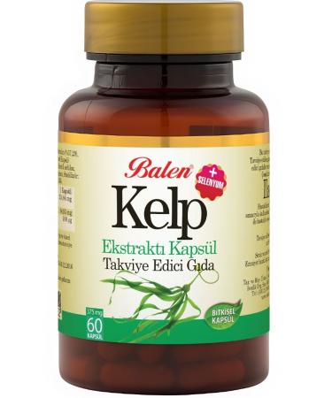 Balen Kelp Extract - Selenium Capsule 375Mg 60 Capsules