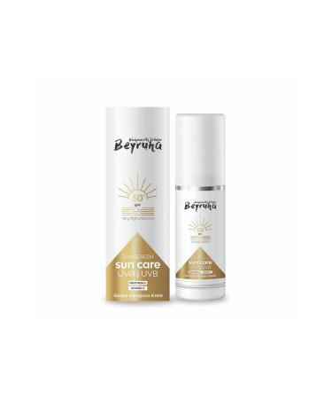 Beyruha Organic Cosmetics High Protection Sunscreen 50+ Spf High Protection Sunscreen Uva I Uvb