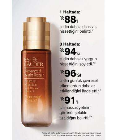 Estee Lauder Concentrate Serum - Advanced Night Repair Rescue Solution - 20ml Anti-Redness and Anti-Irritation Formula - Buy Online on GoSupps.com