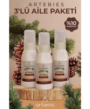 ArtemisStore Advantageous 3-Pack Family Pack Artebies Tar Extract Sulfur Balsam 3x125ml