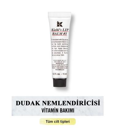 Kiehl's LIP MOISTURIZING SMOOTHING LIP BALM- 15 MLPASS .829
