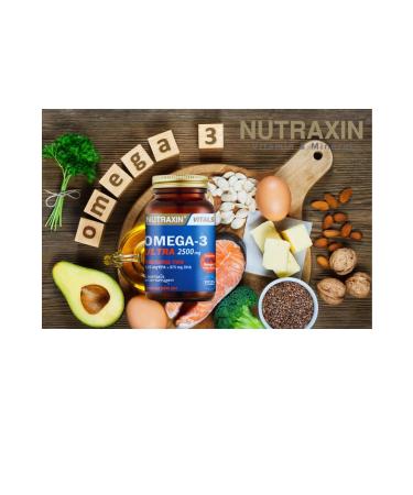 Nutraxin Omega-3 Ultra 2500 Mg 30 Softgel - Buy Online on GoSupps.com
