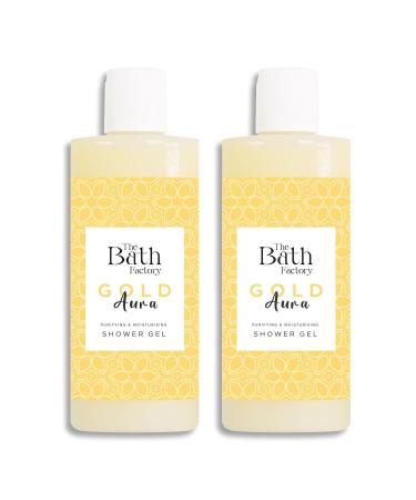 THE BATH FACTORY Gold Aura Shower Gel (2 X 400 Ml)