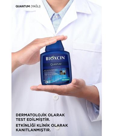 Bioxcin Quantum Shampoo Buy 3 Pay 2 For Oily Hair 3x300 Ml - Hair Loss Shampoo For Fine Hair - Buy Online on GoSupps.com