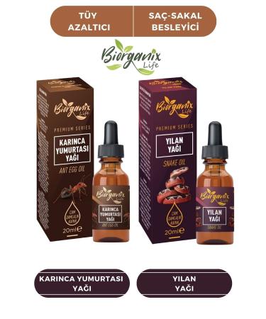 Biorganix Life Ant Egg Oil + Snake Oil Advantage Pack 20 ML