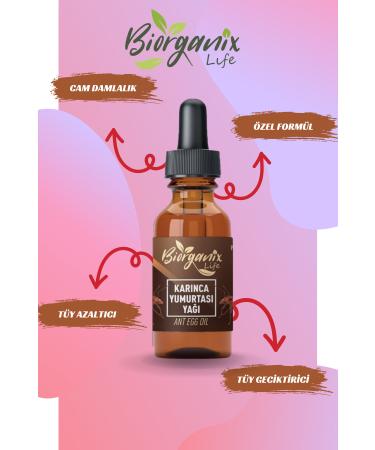 Biorganix Life Ant Egg Oil 20cc Hair Removal and Hair Reducing Serum