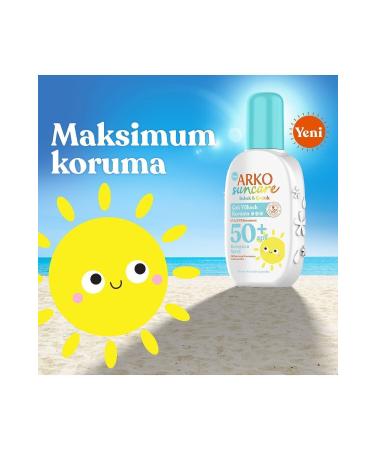 Arko Suncare Very High Protection Spf 50 Protective Spray for Babies and Children 200 ml - Buy Online on GoSupps.com