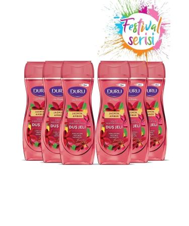 Duru Lux Perfumes Jasmin Amber Shower Gel 6x450 ml