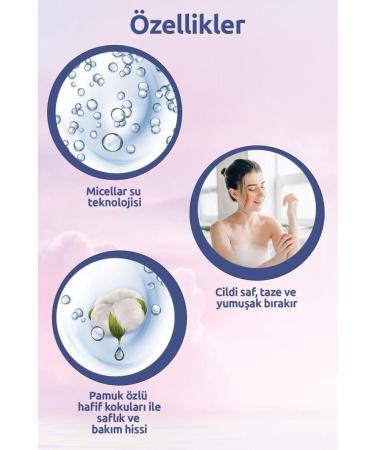 Palmolive Micellar Care Bath and Shower Gel with Cotton Essence Micellar Water 750 ml - Buy Online on GoSupps.com