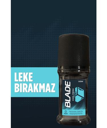 Blade Cool Fresh Men's Roll On 3x50 ml - Buy Online on GoSupps.com