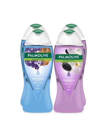 Palmolive Moments Moisturizing Bath and Shower Gel 500 ml X 4 Pieces - Buy Online on GoSupps.com