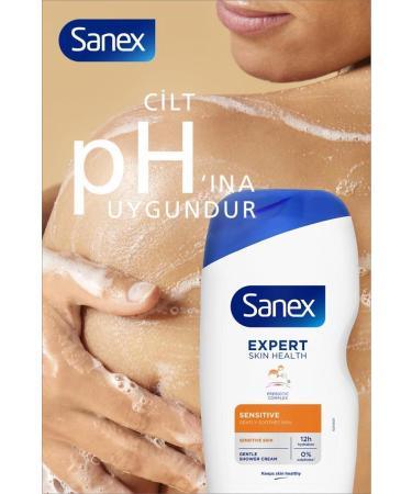 Sanex Expert Sensitive 400 ml Shower Gel for Sensitive Skin - Buy Online on GoSupps.com