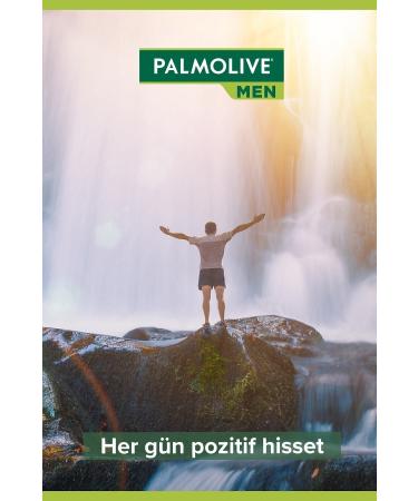 Palmolive Men Sport 3 in 1 Refreshing Shower Gel and Shampoo 500 ml X2 Pieces + Shower Fibre Gift - Buy Online on GoSupps.com